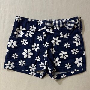 Floral Navy Kids Shorts